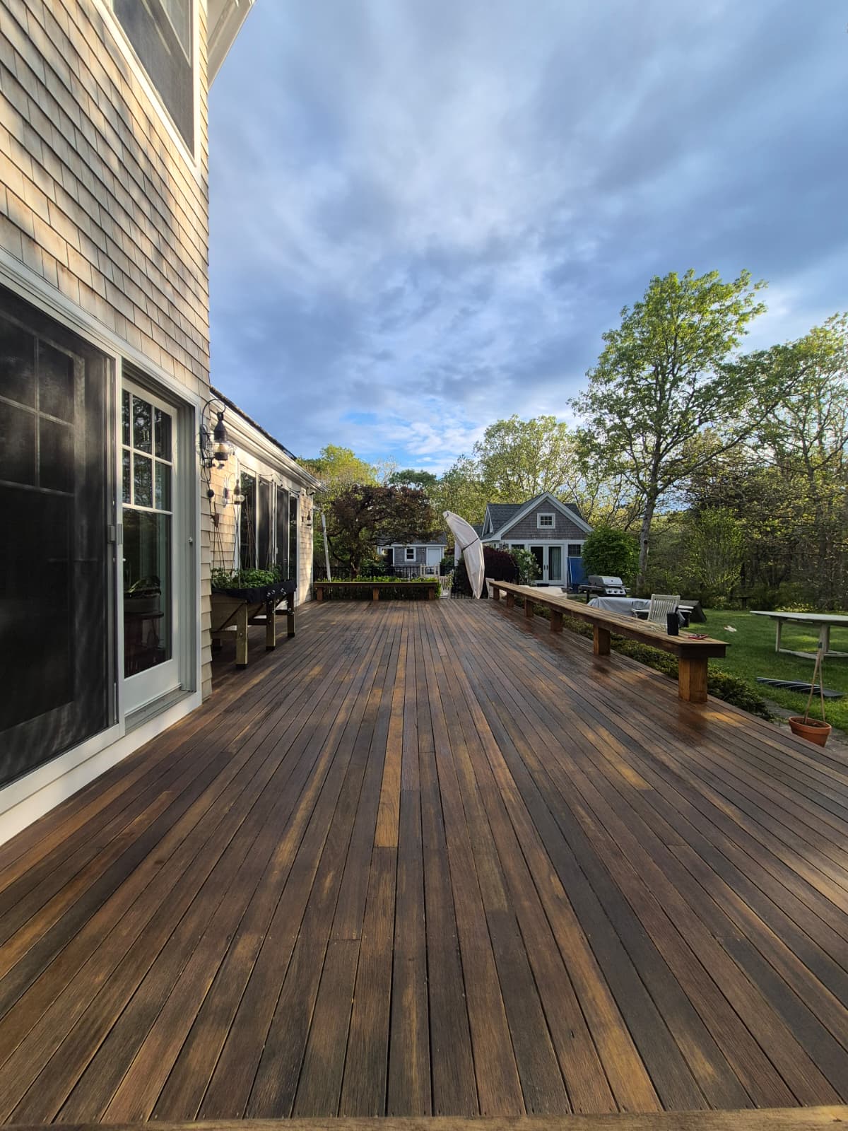 Tony's Deck and Stairs project detail